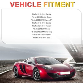 INGKAN G4NC 2.0 24350-2E201 24370-2E200 Intake Exhaust Timing Camshaft Sprocket 2Pcs Fits for 14-20 Hyundai Tucson 2.0L, 14-16 Kia Forte/Soul 2.0L DOHC OE 243502E201 243702E200