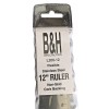 B & H Lot of 10 Stainless Steel 12" Non-Skid
