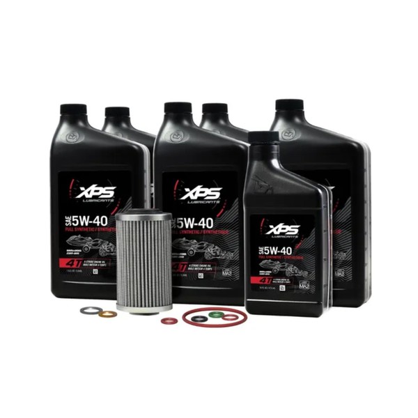 Can-Am New OEM Spyder Oil Change Kit 5W40 for Rotax