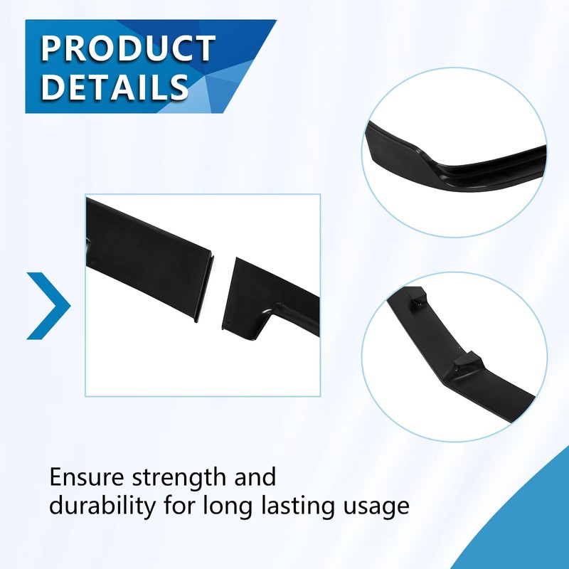 ECOTRIC Front Bumper Lip Compatible with 2010-2013 Camaro V8 SS