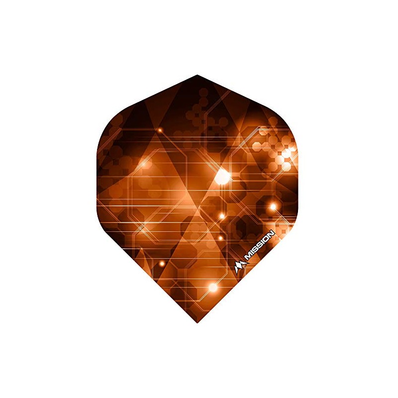 Mission Astral Dart Flights 100 Micron Standard Orange - 5