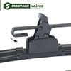 WAIPER Front Windscreen Wipers Compatible with Aixam City (2012 Onwards)