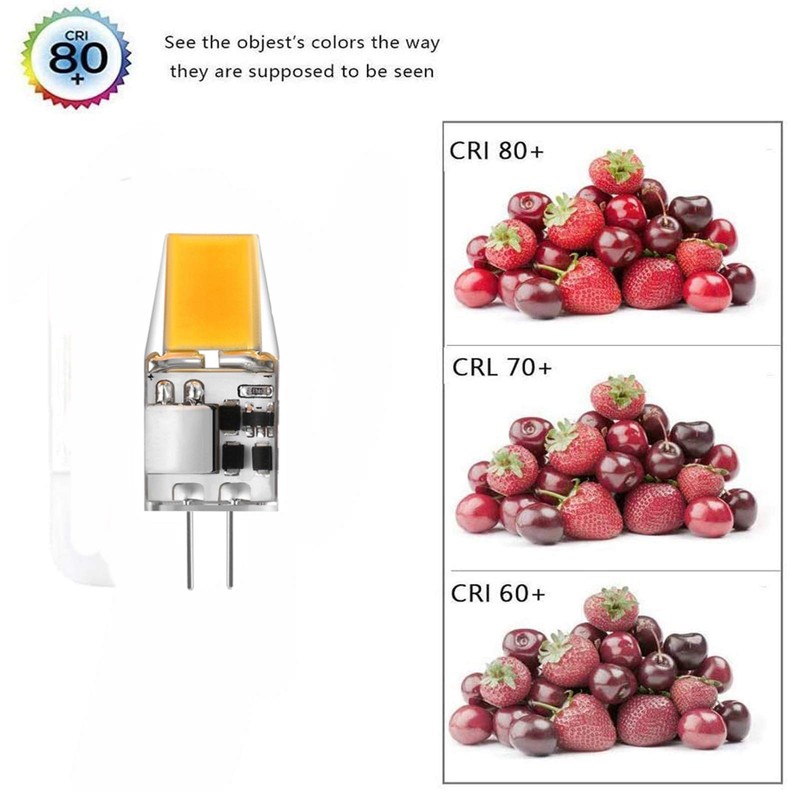 G4 LED Bulb 5W COB 45W Replacement AC/DC 12V Daylight