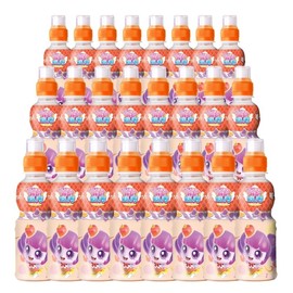 Woongjin Catchini Peach 200mlx24 Calcium Lactobic Lactoccially Bacteria Vitamin D zinc contains / 웅진 캐치티니핑 복숭아 200mlx24개칼슘유산균비타민D아연 함유