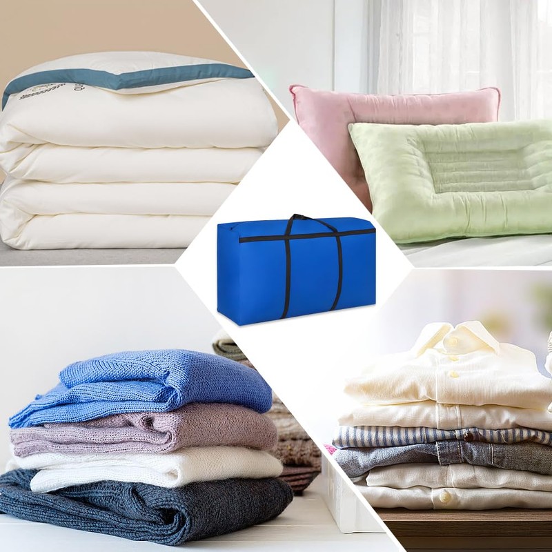 Super Large Storage Bag, 120L xford Storage Container Organiser, 600D