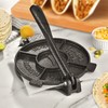 ARC Tortilla Press 8 inch, Cast Iron Tortilla Maker Include