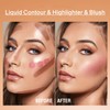 Liquid Contour Stick -Built-in Sponge Tip Sculpted Complexion Wall Contour