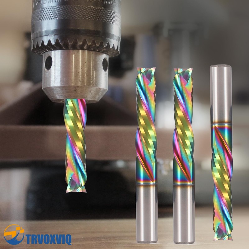 Up Down Compression Spiral Router Bit - 1/4 inch Shank