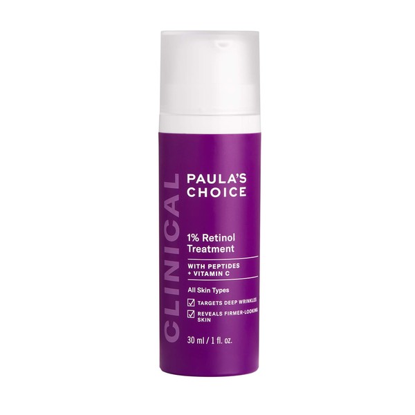 Paula's Choice CLINICAL 1% Retinol Treatment Cream with Peptides, Vitamin