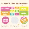 42 Pieces Teacher Toolbox Labels Tool Box Storage Label Classroom