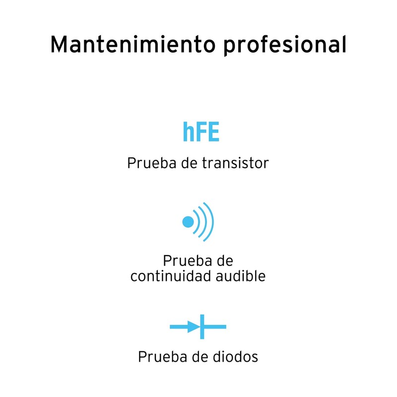 Truper MUT-830, Multímetro digital escolar