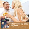 Tattoo Cover Up Makeup Waterproof, 2-Shade Professional Concealer Kit