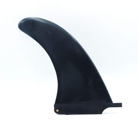 Namvo 10-inch Soft Top Surf Fin for SUP Surfboard, Softboard, Paddleboard, Surfing Boards, Soft Fins Replacement - Black