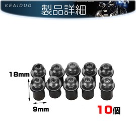 Bolt Screen Bolts Wellnut Windshield Screws Fix Cowl or Screen Red with Hex Wrench for Bike Kayak Motorcycle Black Windshield Washer Parts Maintenance Stand 5mm Set of 10 (SILVER)