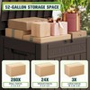 Greesum 52 Gallon Large Outdoor Package Delivery Box for Porch,
