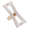 Dovetail Marker Woodworking Dovetail Scribing Gauge Measuring Tool with 1:5/1:6/1:7/1:8