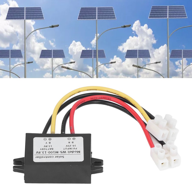 MPPT Solar Controller Protective Control Panel Switch Battery Charging Supplies