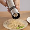 Pepper Grinder Stainless Steel Manual Pepper Spice Mill Adjustable Coarseness