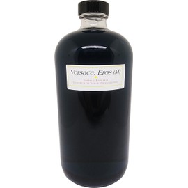 Eros: Virsachi - Type For Men Scented Body Oil Fragrance [Regular Cap - Blue - 32 oz.] - ID#31977