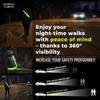 NordicFlows Rechargeable LED Reflective Lighted Vest for Night, Dog Lights