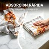 Kinearcharms Toallas de Cocina Calabaza Naranja otoño Juego de 2-43x66