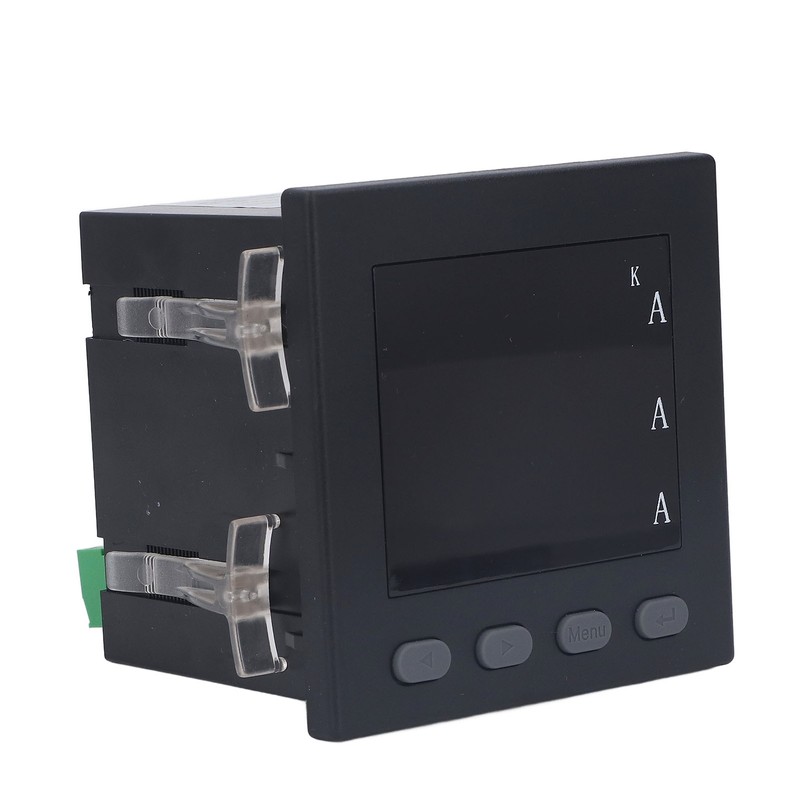 3 Phase Current Meter LED Digital Display Ammeter Programmable Intelligent