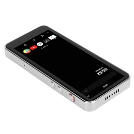 EBTOOLS Reproductor MP4 con Bluetooth y WiFi, Reproductor de Música HiFi Portátil, Visualización Táctil Completa de 4 Pulgadas, Reproducción 50H, Altavoces HD Integrados, 2GB+16GB, 2050mAh