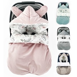 BABEES Winter Baby Foot Muff Baby Seat Autumn/Winter Padded, Swaddling Blanket Baby Footmuff Sleeping Bag Pram Bed Cradle All Year Round