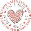 CafePress Happy Valentine's Day Bumper Sticker 10"x3" Rectangle Bumper Sticker