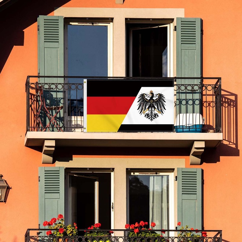 Large 90 x 150 cm Germany Prussia Flag, Large 150D