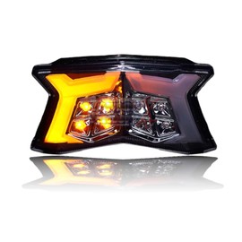 Generic Generic Integrated Led TailLight FIT Kawasaki Z900 Smoked 2017 2018 2019 2020 2021 2022 2023 2024 NINJA 650 Z650 2017 2018 2019 2020 2021 2022 e-mark on Z H2 2020 2021 2022 2023 2024, 000040045S