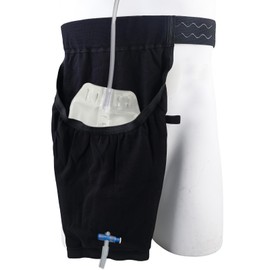 WANDGU Katheter Beinbeutel Halter: Urin-Beinbeutel-Halter Abdeckung mit Gürtel, Beinbeutel für Katheter, Urin-Beinbeutelhalter-Abdeckung mit Hüftgurt für Inkontinenz-Urinbeutel