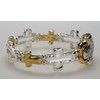 Rickisgifts Bracelet - Serenity Prayer Stretch Bracelet - Silver Tone