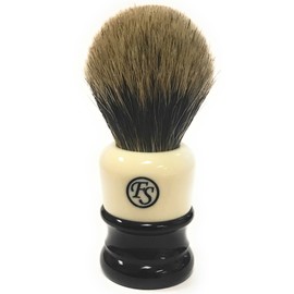 Top Badger Shaving Brush- FS Stripey- Knot Size 24mm - Comes with Free Stand