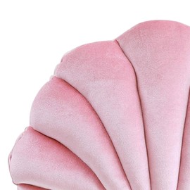 Shell Pillows Clam Pillow Floor Cushion Multifunctional Throw Pillow for Couch Bed Wear Resistant Themed Housewarming Gift Cute, Pink