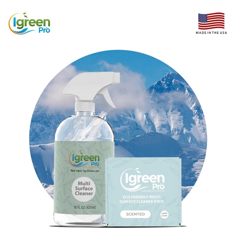 IGreen Pro Multi-surface All Purpose Cleaner | Refill Tablet 12