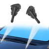 2PCS Front Windshield Washer Nozzles, Windshield Wiper Sprayer Nozzle Jet