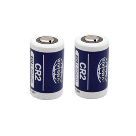 Svenirven CR2 Lithium Battery, Photo Lithium,3V Batteries for Mini 25/ Mini 50 /Mini 50S/ Mini 55 Pivi MP-100 & SP-1- Silver,2 Packs