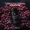 Life Resveratrol 200 Cápsulas Antioxidante 1000mg Por Porción Pimienta Negra