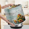 Xoenoiee Cardinal Bird Sunflower Print Kitchen Appliance Dust Cover with