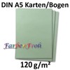 50 Sheets DIN A5 Paper - Eucalyptus - 120 g