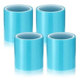 Xthrotsenk 4 Rolls Resin Tape, Epoxy Tape Resin Tapes for Jewelry High Temp Resins Tapes for Epoxy 2In×65Ft Traceless-Tape for Arts Crafts Jewelry Pendant Hollow Frame Bezels DIY
