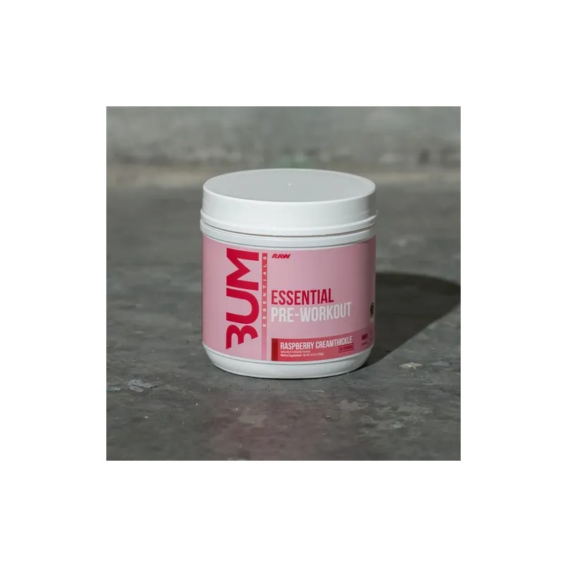 Raw Cbum Essential Pre Workout Pre Entreno 30 Servs Sfn