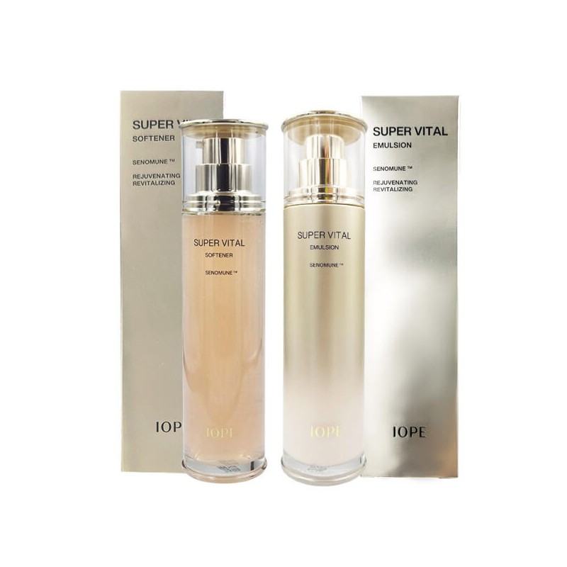 IOPE 아이오페 슈퍼바이탈 소프너150ml+에멀젼150ml 2종 단품 항산화 효과 IOPE Super