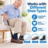 Adjustable Long Shoe Horn for Easy Shoe Wearing – 30–71cm
