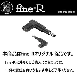 Fine-R USB-C Input, DC 0.19 x 0.07 inches (4.8 x 1.7 mm) Output, 19.5 V, 100 W, Mainly Compatible with HP ASUS Laptops, PD Charging, Conversion Adapter, Plug, Fast Charging (PL Insurance) (13-4817)