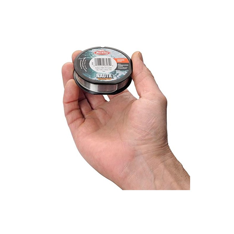 Berkley Nautil Inshore Fluorocarbon Fishing Line (Clear) (0.205mm-3.1kg)