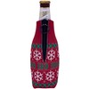 Ho Ho Ho Pattern Christmas Sweater Beer Bottle Coolie
