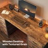 Huuger 55 Inch Computer Desk with 8 Drawers, Office Desk