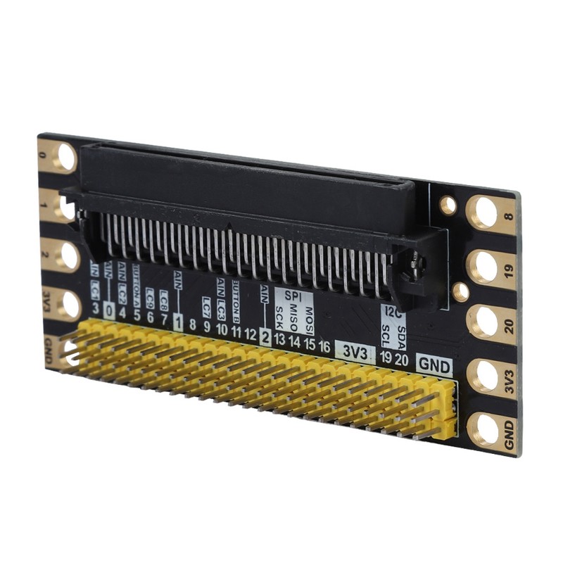 For Micro: bit Kit Edge Connector Interface Expansion Board for